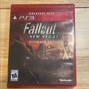 Fallout New Vegas Ultimate Edition for PS3 - Red Case